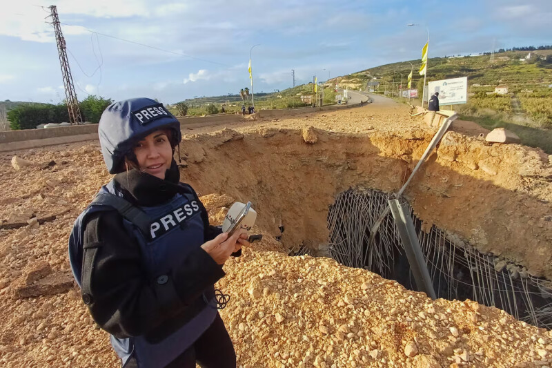Lebanon accuses Israel of chasing down journalist, then bombing her shelter