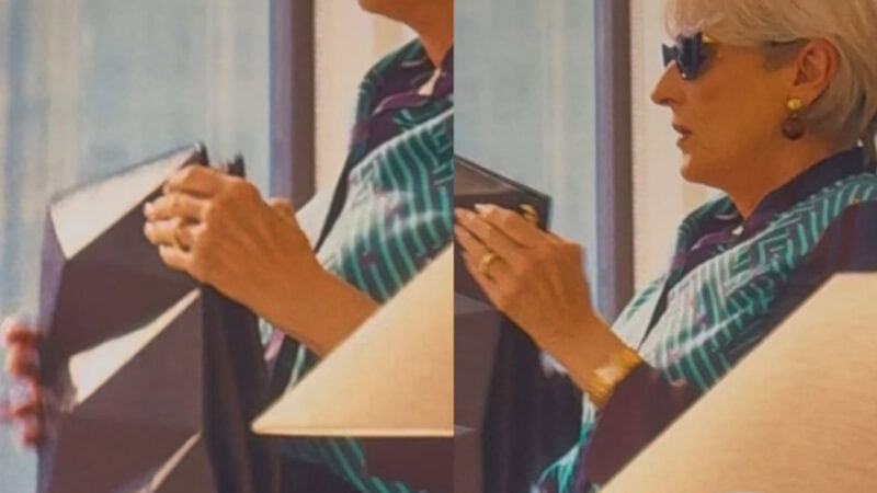The Devil Wears ‘Warp’: Meryl Streep carries Pakistani bag in iconic film