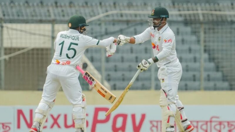 1st Test: Bangladesh reach 380/7 at lunch on day two