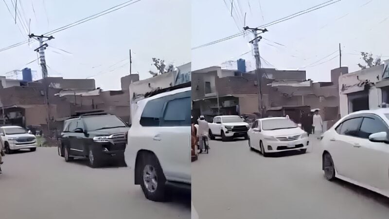 ‘Parasites drinking people’s blood’: KP CM’s 120-vehicle motorcade draws strong reactions