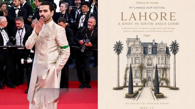 ‘Decolonising fashion’: Hussain Rehar makes history at Cannes with South Asian craft showcase