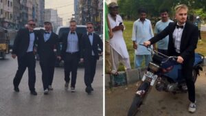 Internet reacts to foreign vloggers exploring Karachi