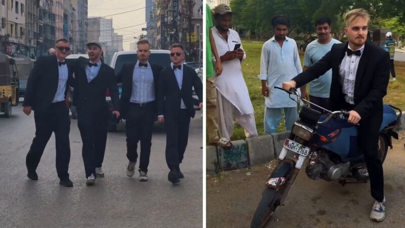 ‘Boys visit India, men visit Pakistan’: Internet reacts to foreign vloggers exploring Karachi