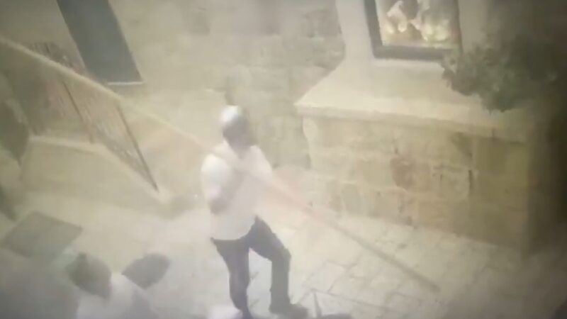 Israeli settlers caught spitting on Virgin Mary’s shrine in East Jerusalem