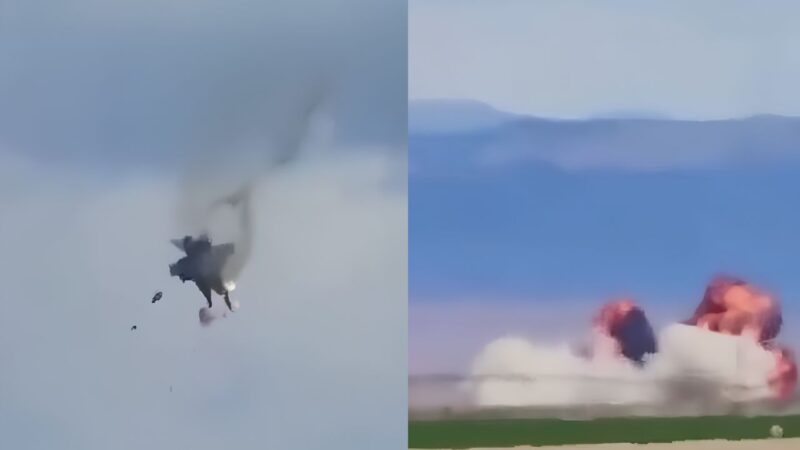 US Navy jets collide during air show