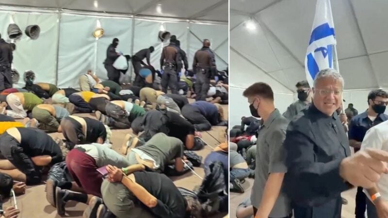 ‘Barbaric’: Global outcry as Israeli minister humiliates zip-tied Gaza flotilla activists
