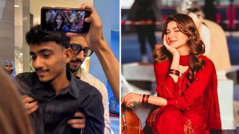 Kinza Hashmi breaks silence on Ali Raza pushing fan at event