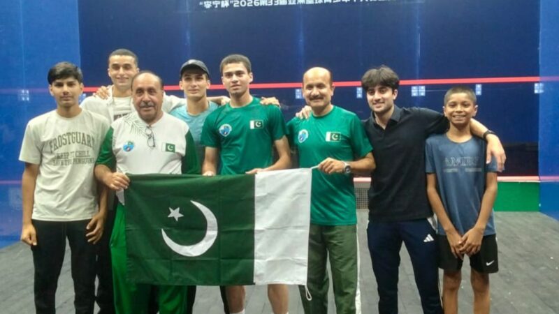 Pakistan beats India, clinches five medals at Asian Junior Squash Championship