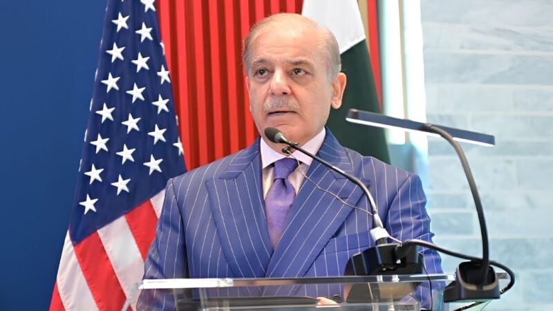 PM Shehbaz credits Trump for Pakistan-India ceasefire at US embassy celebration