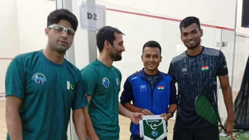 Pakistan beat India to reach Asian Doubles Squash Championship quarter-finals