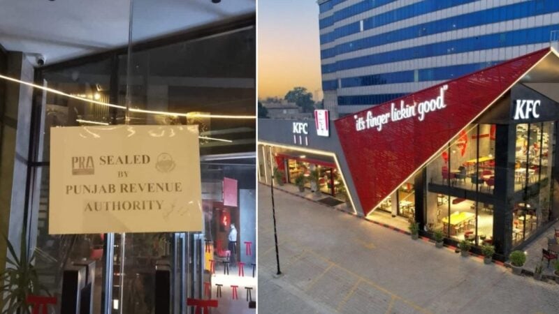 Punjab Revenue Authority seals multiple KFC branches in Lahore
