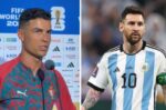 Ronaldo hits back at reporter