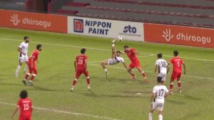 Shayak Dost’s bicycle kick