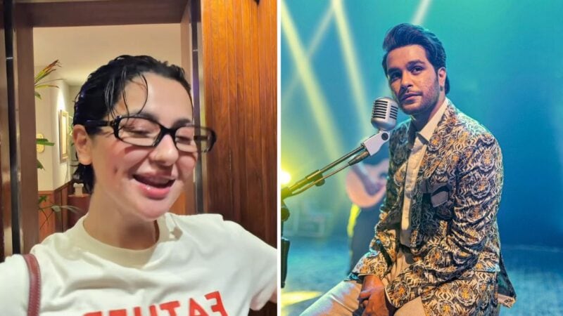 ‘Aaj ki humari pasandida reels’: Asim Azhar reposts Hania Aamir’s reel on his song