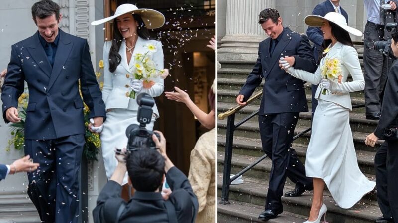 No longer a secret: Dua Lipa marries Callum Turner in London
