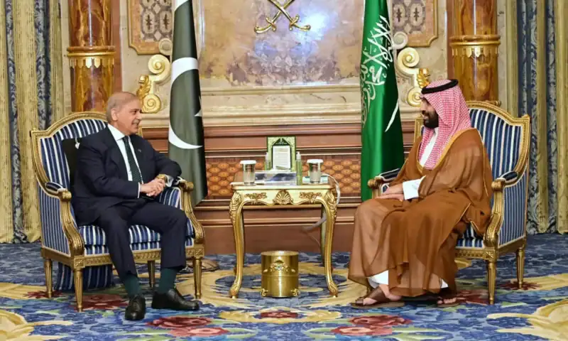 PM Shehbaz speaks to Saudi Crown Prince, condemns Houthi attacks in Red Sea