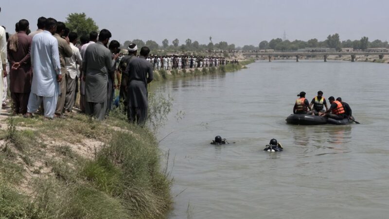 Two children dead, another two missing after mother jumps into canal with them