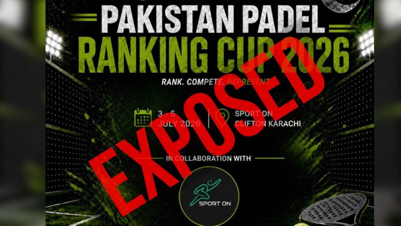PSB warns players: Unauthorized padel federation cannot send teams abroad, all ranking events declared invalid