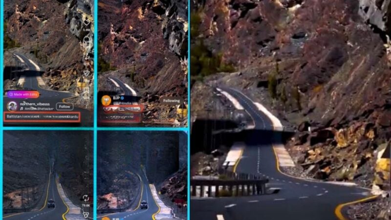 BJP caught using Pakistani road video to showcase India’s ‘development’