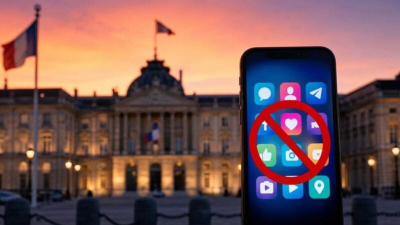 France becomes first European country to ban social media for under-15s