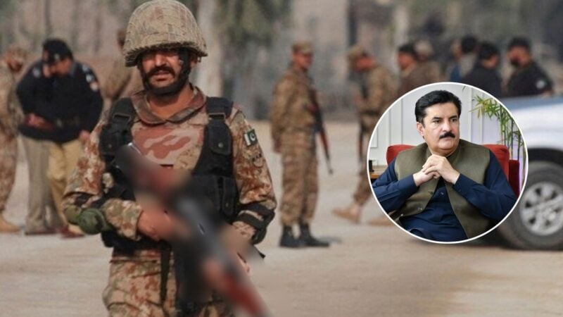 KP Governor blames India-backed Khawarij for attack on Tank checkpost