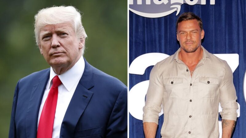 Reacher actor Alan Ritchson appears to call Trump a ‘f*cking rapist’