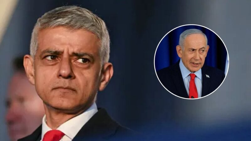 London Mayor Sadiq Khan says Benjamin Netanyahu is ‘not welcome’ in his city