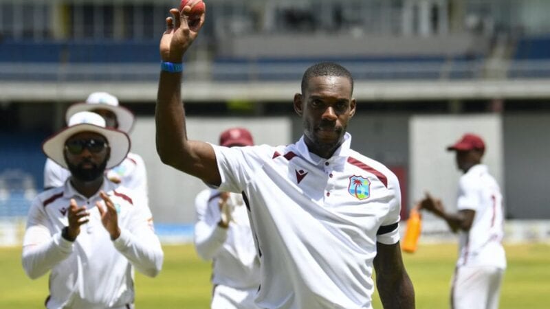 West Indies’ Justin Greaves sets Test record with five wickets in five consecutive maiden overs against Pakistan