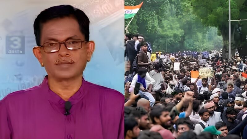 Indian commentator booked for saying Delhi protest ‘could lead to gang rape’