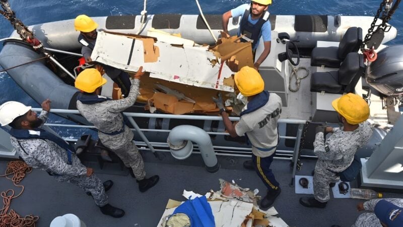 Wreckage of missing cargo plane located off Balochistan coast, search underway for missing crew members