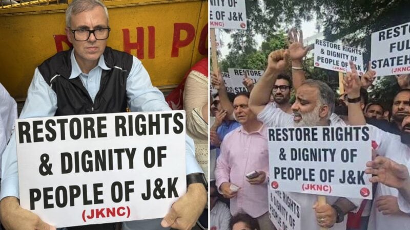 Slogans raised for Held Kashmir statehood amid Delhi protests