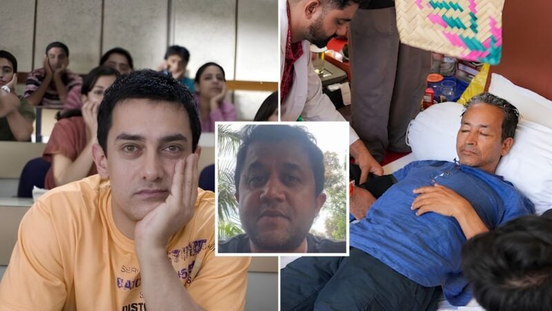 Aamir Khan bashed for ignoring real-life Rancho’s 17 day hunger strike