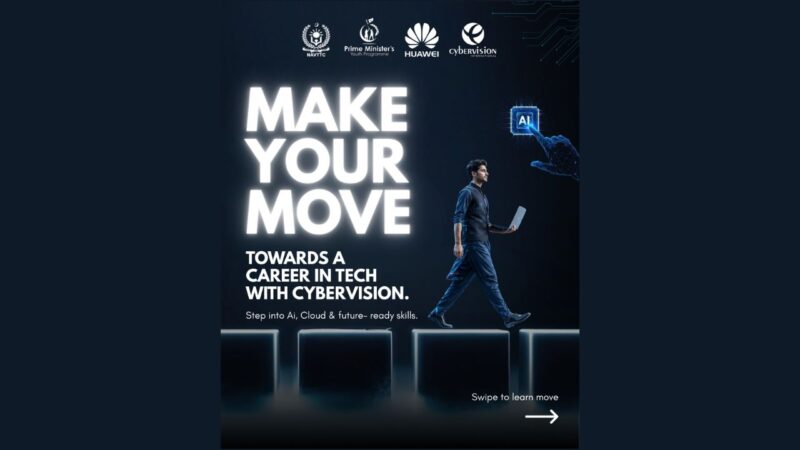 CyberVision Brings You 100% Free Professional Training and Globally Recognised Certification Through the Huawei Cloud Certification Programme by NAVTTC in Modern Technologies.