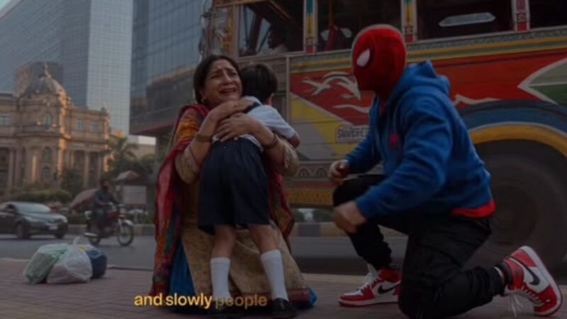 Karachi gets its own Spider-Man as AI video grabs social media attention