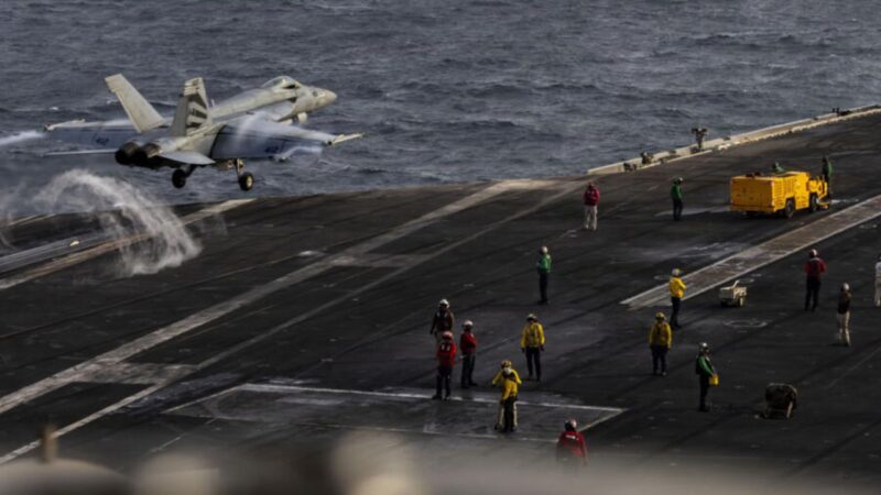 Families concerned after ‘multiple US navy sailors attempt suicide’ on aircraft carrier in Middle East
