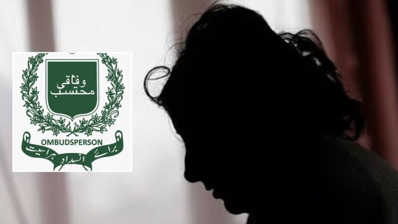 Federal Ombudsperson dismisses clerk from service, fines him Rs1 million for sexual harassment