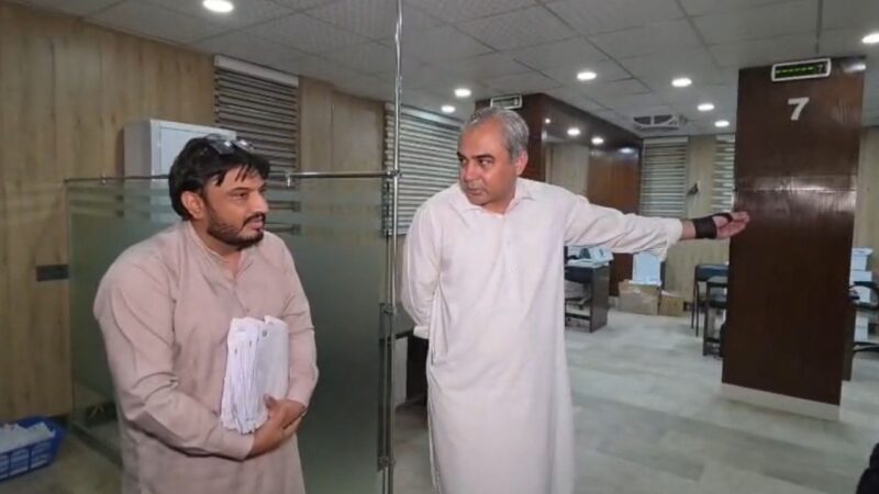Mohsin Naqvi removes staff from duty at Gujranwala passport centre after finding office empty before closing time