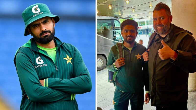 English fan claims Babar Azam said his finger is fine, then walked away when asked why he isn’t playing