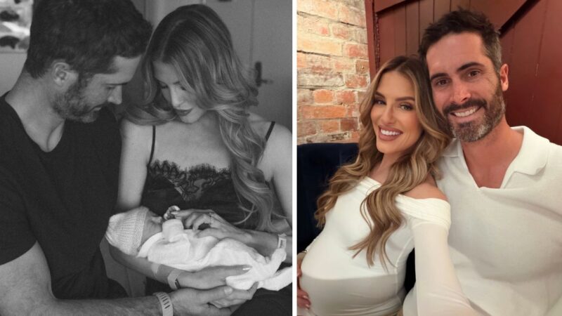 Erin Holland welcomes first child with husband Ben Cutting after six-year fertility journey