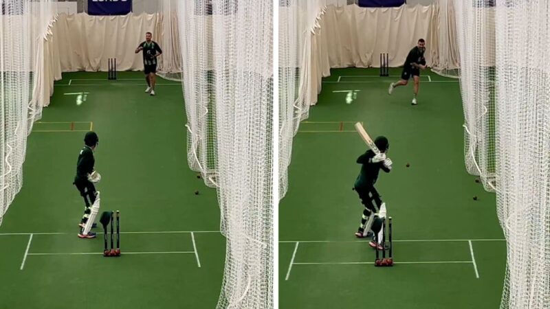 Babar Azam spotted practicing, likely to return in Lord’s Test