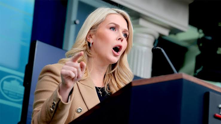 ‘Left behind as bait’: Internet links Karoline Leavitt’s sudden resignation to Air Force One decoy flight