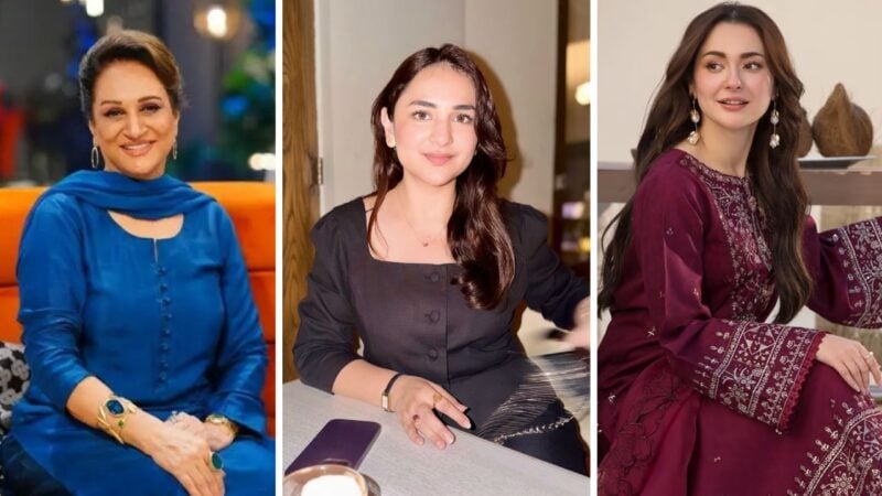 ‘So proud of these two girls’: Yumna Zaidi praises Bushra Ansari, Hania Aamir