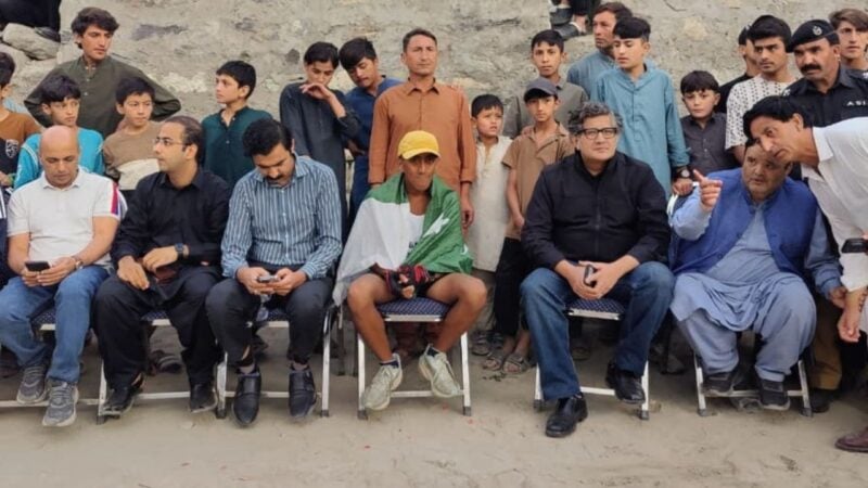 Faizan completes 22-day Lahore to Skardu endurance journey