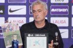 ‘Those were two clear red cards’: Mourinho holds up printed photos in furious Real Madrid press conference