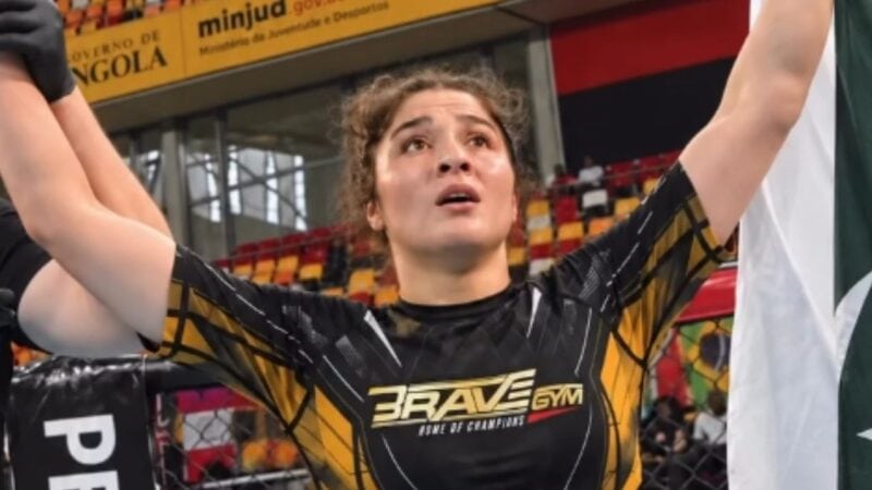 Pakistan’s Manesha Ali wins gold at MMA World Cup