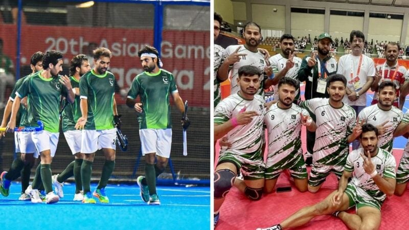 Pakistan register successive wins in hockey, kabaddi at Asian Games 2026