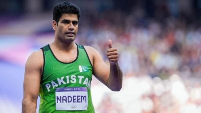 Arshad Nadeem walks away from Indian media at Asian Games