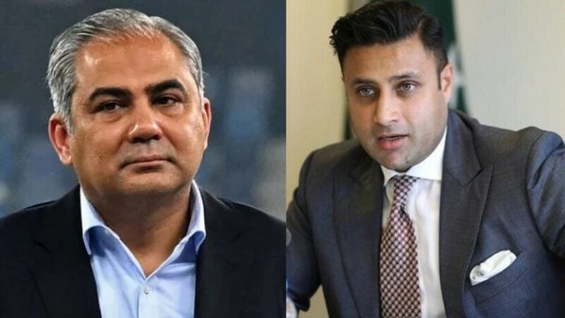 Conflicting claims emerge over Mohsin Naqvi, Zulfi Bukhari meetings in London