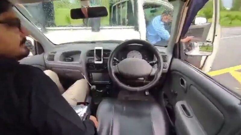‘No shortage of talent’: Internet in splits as remote-controlled car crashes into Islamabad police van during demo