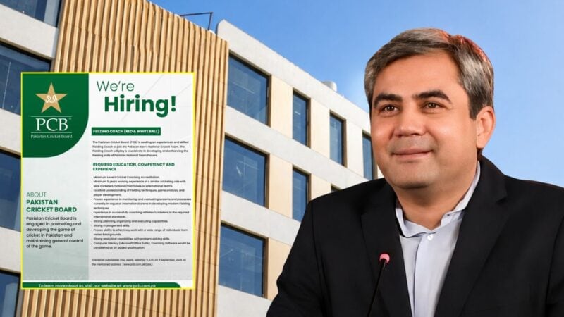 PCB turns to LinkedIn to hire new fielding coach for men’s team